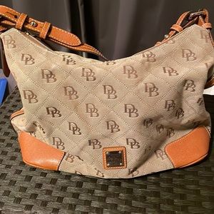 Dooney and bourse cloth purse